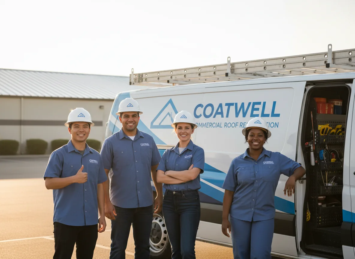 Commercial roof coating company in Taylors Falls, MN